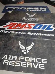 lot 293 image: Advertised Banners & signsfrom the track of AMS Oil Champioship race