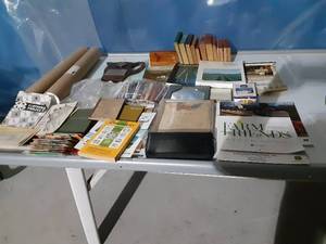 lot 84 image: and more catalogs, hard cover books, calandars patterns