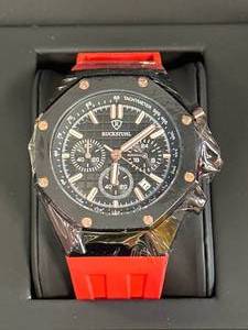 lot 10 image: New Ruckstuhl Chrono Water Resistant Watch $737 Retail