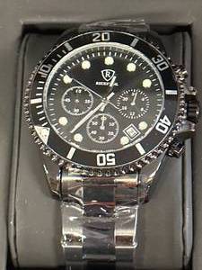 lot 22 image: New Ruckstuhl 8829 Black Dial Watch $688 Retail