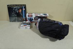 lot 110 image: Star Wars Toys, Calendar, and Sleeping Bag