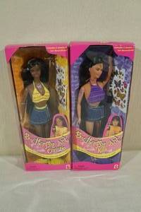 lot 116 image: 2 Butterfly Art Dolls - Christie and Kira