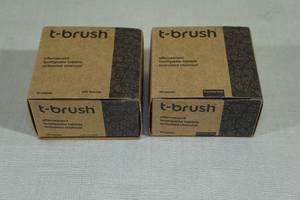 lot 205 image: T-Brush Effervescent Activated Charcoal Toothpaste Tablets