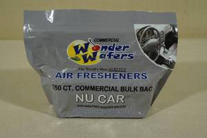 lot 209 image: Commercial Wonder Wafers Nu Car Air Freshener Tablets