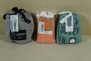 lot 224 image: 2 Hello Mello T-Shirts with Drawstring Joggers -M-XL