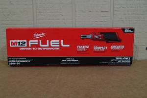 lot 171 image: Milwaukee M12 Fuel 14 High Speed Ratchet -Tool Only