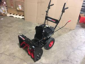 Legend Force 22 in. Two-Stage Gas Snow Blower with Recoil Start, Customer return, Review all pictures