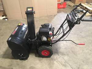 Legend Force 26 in. Two-Stage Gas Snow Blower with Electric Start, Customer return, Review all pictures