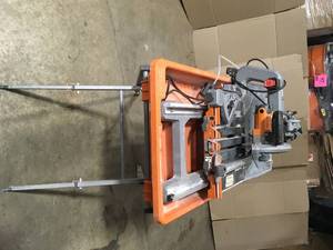 RIDGID 12 Amp Corded 8 in. Tile Saw, Customer return, Review all pictures
