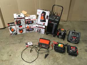 Mix Lot of Heaters, Battery Starters, Customer returns, Review all pictures