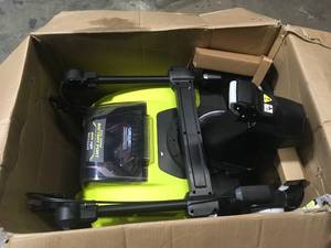 RYOBI 40V HP Brushless 21 in. Cordless Single Stage Snow Thrower with (2) 5.0 Ah Batteries and Charger, Review all pictures
