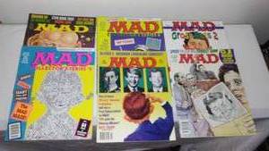 (6) MAD Magazines.