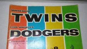 Mn Twins World Series 1965 Program.