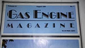 Gas Engine Magazine 1986