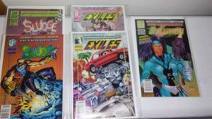 Comic Books (5) Ultraverse - Sludge, Exiles And The Solution