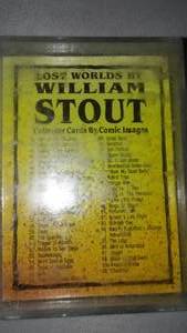 William Stout, Lost Worlds, Complete Set Of Fantasy Art Trading Cards