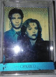 X - Files Complete Set Of 72 Trading Cards