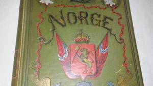 Norge Norwegian Book. 1900 First Edition.