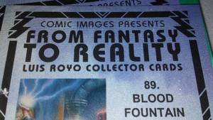 Luis Royo Fantasy Art Collector Cards