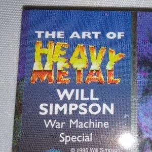 The Art Of Heavy Metal Fantasy Art Trading Cards