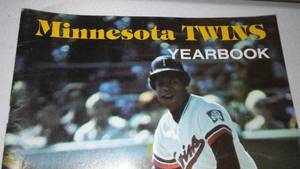 Minnesota Twins Yearbook 1976