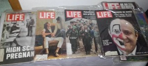 (6) Life Magazines