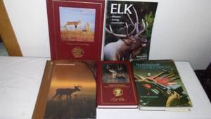 (5) Books- White Tail Deer, Elk & Gunsmithing