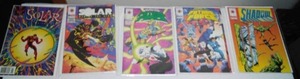(5) Valiant Comic Books