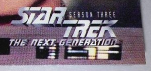 Star Trek The Next Generation Trading Cards. Skybox, 1995,
