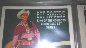 Roy Rogers Trading Cards. Reprinted 1992