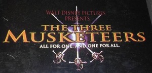 3 Musketeer Trading Cards, Disney, Skybox,
