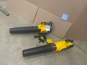 lot 2 image: Lot of 2 assorted Dewalt Leaf Blowers Customer Returns review pictures