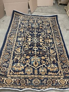 lot 8 image: Safavieh Blossom 5 x 8 Navy Area Rug Review pictures