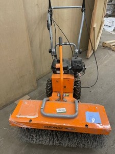 lot 15 image: Yardmax Power Sweeper in working condition review pictures