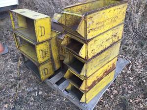 Stackable Metal Storage Bins