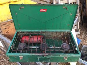 Vintage Coleman 426B Camp Stove - 3 Burner