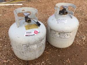 2 #20 Propane Tanks