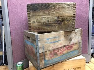 Vintage Pepsi - Remington Wooden Crates