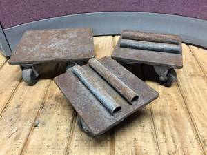 3pc Set Heavy Duty Snowmobile Rollers