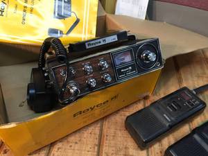 Vintage Royce CB & Uniden Handheld CB