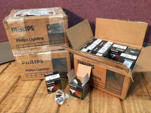 3 Boxes Philips Accent 1200 Bulbs