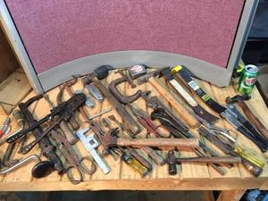 Hammers - Pry Bars - Cutters - Clamps - Vintage