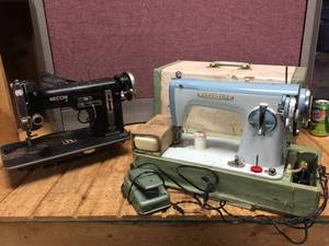Vintage Necchi & Coronado Sewing Machines