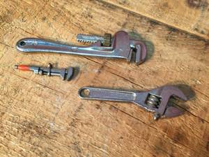 Miniature Adjustable PipeCrescent Wrenches