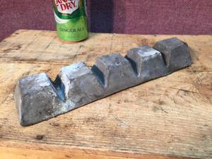 National Lead Co. Bar - Ingot - Raw