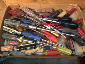 Group Screwdrivers Large & Small