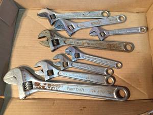 8 Adjustable CrescentCrescent Style Wrenches
