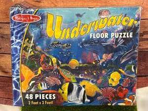 New Melissa & Doug underwater Floor Puzzle 2x3 Feet