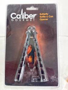 New Caliber Gourmet Butterfly Bottle & Can Opener