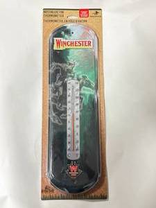 New Indoor  Outdoor Winchester Thermometer 17 Inch